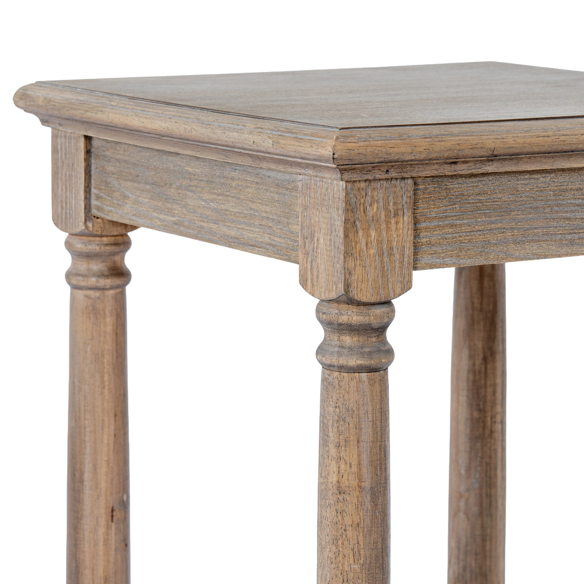 Wooden Side Table 41cm Wide Square - Emile