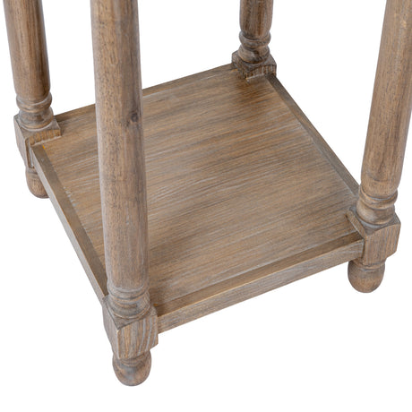 Wooden Side Table 41cm Wide Square - Emile
