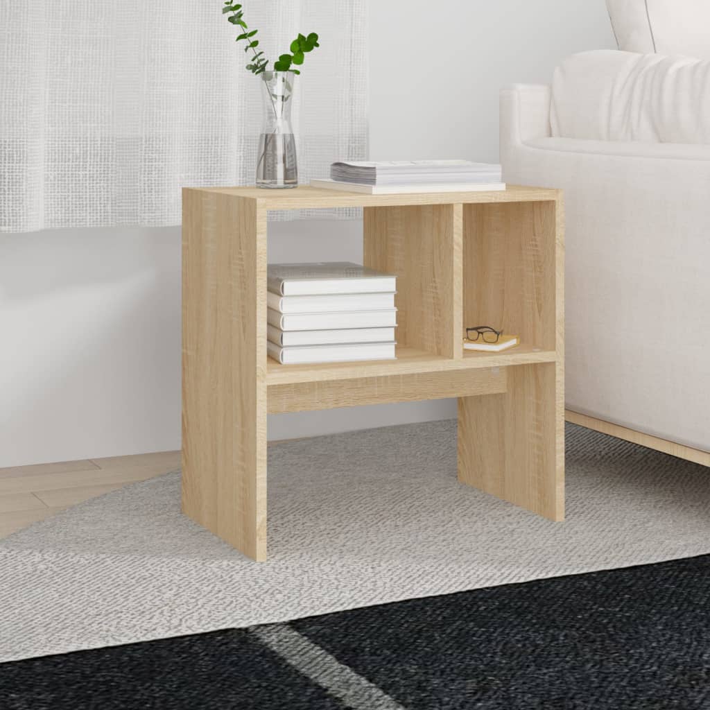 Wooden Side Table 50cm Wide - Vantage Home