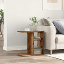 Wooden Side Table 50cm Wide - Vantage Home