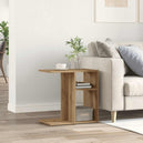 Wooden Side Table 50cm Wide - Vantage Home