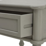 Wooden Side Table 50cm Wide With 1 Drawer - Camden