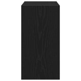 Wooden Side Table 50cm Wide With Bookshelf - Vantage Home