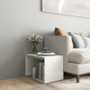 Wooden Side Table 59cm Wide - Vantage Home