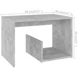 Wooden Side Table 59cm Wide - Vantage Home