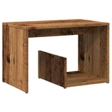 Wooden Side Table 59cm Wide - Vantage Home