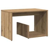 Wooden Side Table 59cm Wide - Vantage Home
