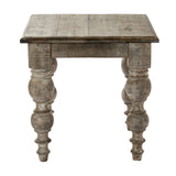 Wooden Side Table 60cm Wide Square - Rutland