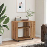Wooden Side Table 70cm Wide - Vantage Home