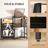 Wooden Side Table 84cm Wide With 1 Drawer And Magazine Rack - Velmora