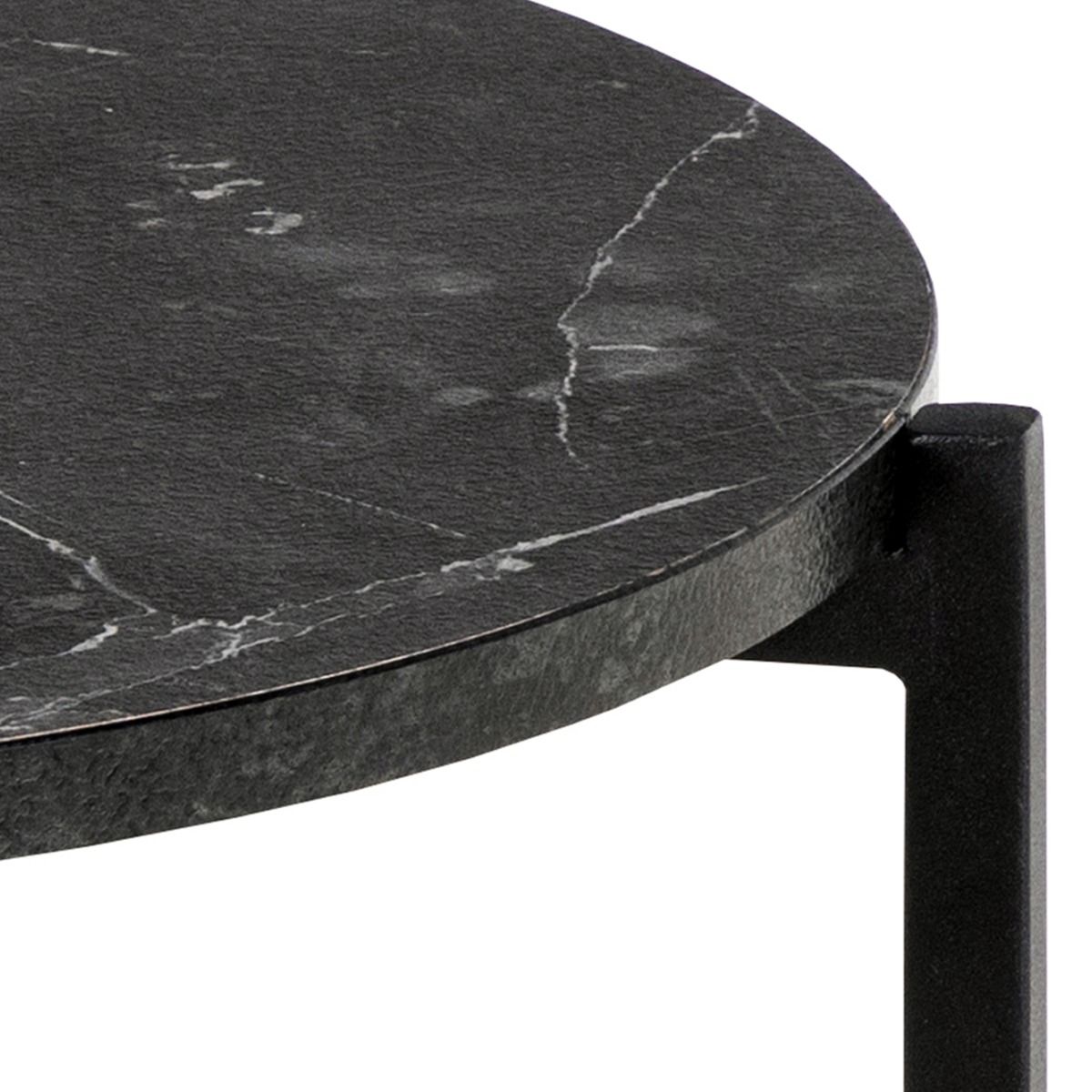 Wooden Side Table Round - Lamoine