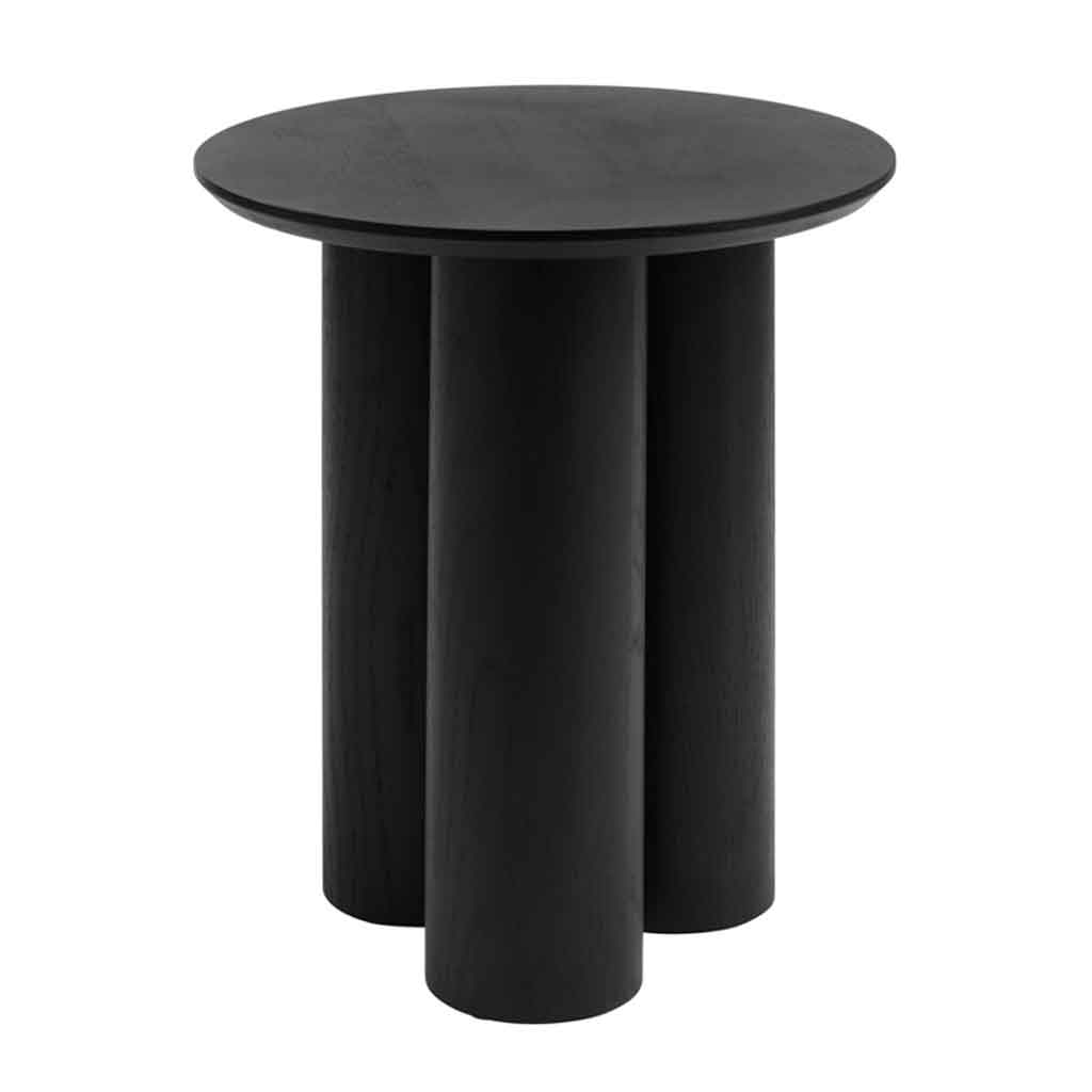 Wooden Side Table Round - Lane