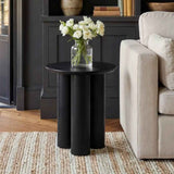 Wooden Side Table Round - Lane