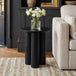 Wooden Side Table Round - Lane