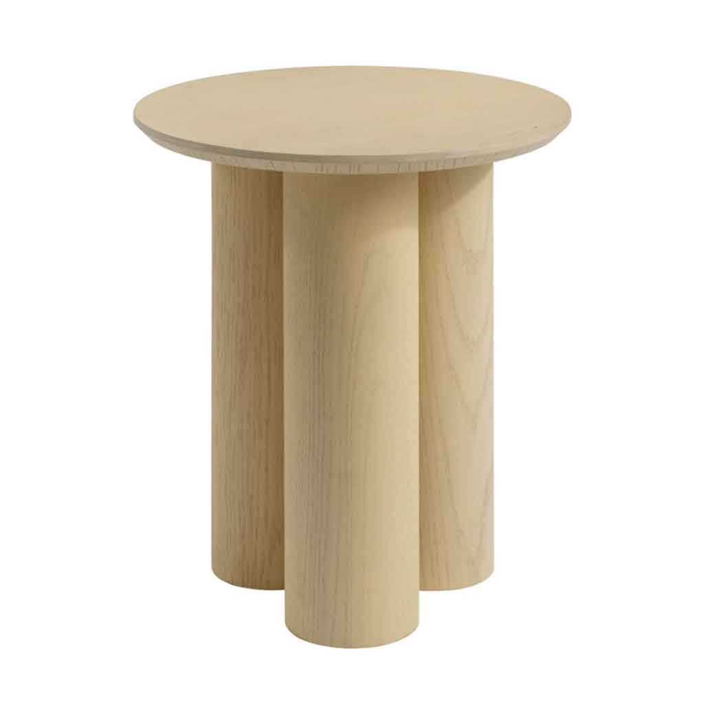 Wooden Side Table Round - Lane
