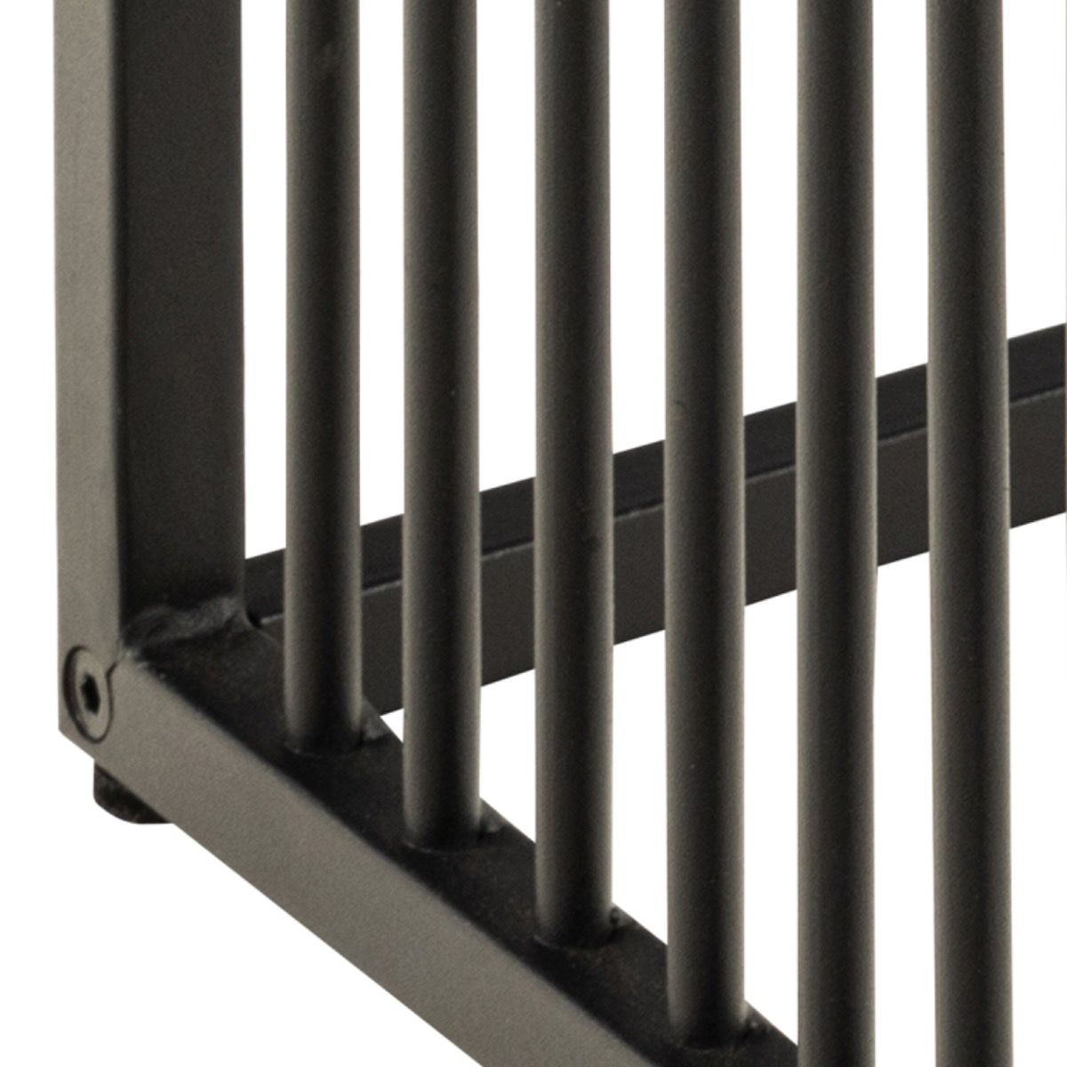 Wooden Side Table Square in Marble Effect - Strington