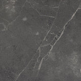 Wooden Side Table Square in Marble Effect - Strington