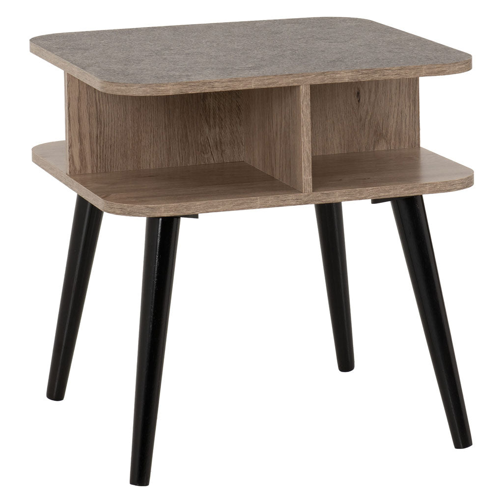 Wooden Side Table Square - Saxton