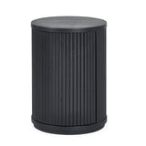 Wooden Side Table With 1 Door - Louis