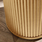 Wooden Side Table With 1 Door - Louis