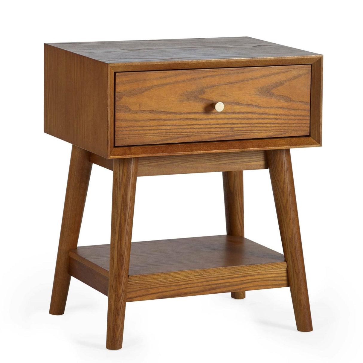 Wooden Side Table With 1 Drawer - Lowry