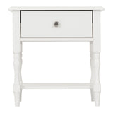Wooden Side Table With 1 Drawer - Stratford