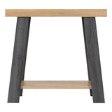 Wooden Side Table With Undershelf - Eddie
