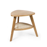 Wooden Side Table With Undershelf - Vera