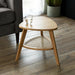 Wooden Side Table With Undershelf - Vera