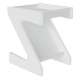Wooden Side Table Z Shaped - Naples