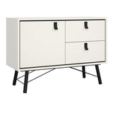 Wooden Sideboard With 1 Door And 2 Drawers - Ry