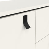 Wooden Sideboard With 1 Door And 2 Drawers - Ry