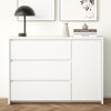 Wooden Sideboard With 1 Door And 3 Drawers - Next