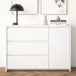 Wooden Sideboard 119cm Wide With 1 Door And 3 Drawers - Next
