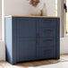 Wooden Sideboard 101cm Wide With 1 Door And 4 Drawers - Bohol