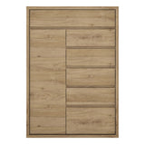 Wooden Sideboard With 1 Door And 6 Drawers - Shetland