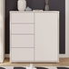 Wooden Sideboard With 1 Push-to-Open Door And 4 Drawers - Alice Springs