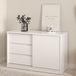 Wooden Sideboard 118.9cm Wide With 1 Sliding Door And 3 Drawers - Naia