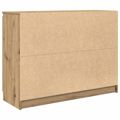 Wooden Sideboard 100.5cm Wide With 2 Doors And 4 Drawers - Vantage Home