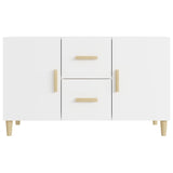 Wooden Sideboard 100cm Wide With 2 Doors 2 Drawers - Vantage Home