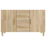 Wooden Sideboard 100cm Wide With 2 Doors 2 Drawers - Vantage Home