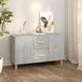 Wooden Sideboard 100cm Wide With 2 Doors 2 Drawers - Vantage Home