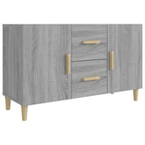 Wooden Sideboard 100cm Wide With 2 Doors 2 Drawers - Vantage Home