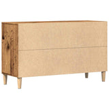 Wooden Sideboard 100cm Wide With 2 Doors 2 Drawers - Vantage Home