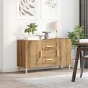 Wooden Sideboard 100cm Wide With 2 Doors 2 Drawers - Vantage Home