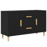 Wooden Sideboard 100cm Wide With 2 Doors 2 Drawers - Vantage Home