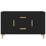 Wooden Sideboard 100cm Wide With 2 Doors 2 Drawers - Vantage Home