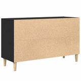 Wooden Sideboard 100cm Wide With 2 Doors 2 Drawers - Vantage Home