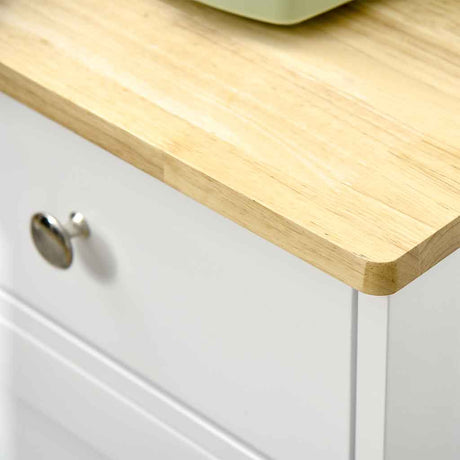 Wooden Sideboard 101cm Wide With 3 Doors And 3 Drawers - Velmora