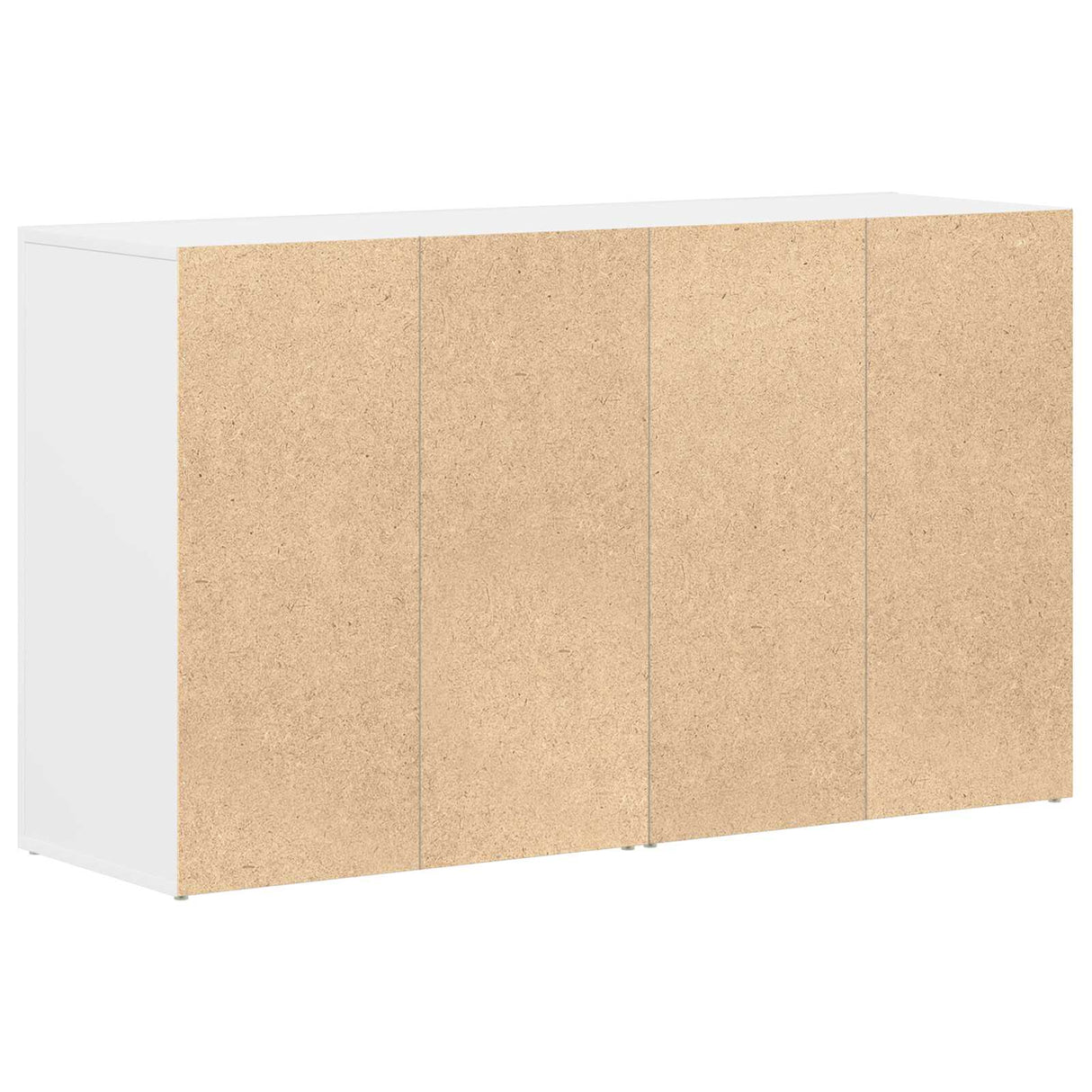 Wooden Sideboard 120cm Wide With 2 Doors 4 Drawers - Vantage Home